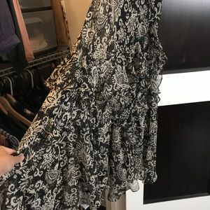 Ralph Lauren printed black summer dress